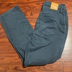 DUER Mens Relaxed Taper Jeans N2X Stretch Comfort Khaki Size 32x32